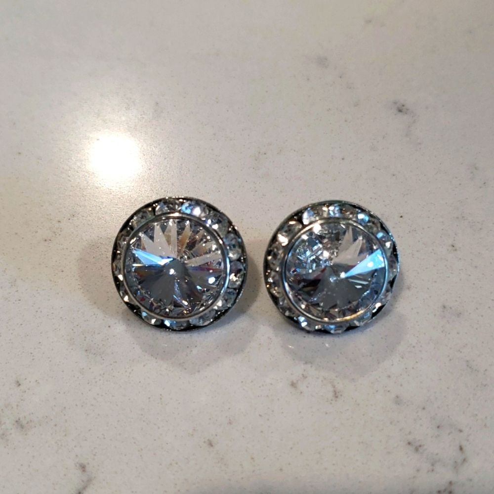 Crystal Post Earrings